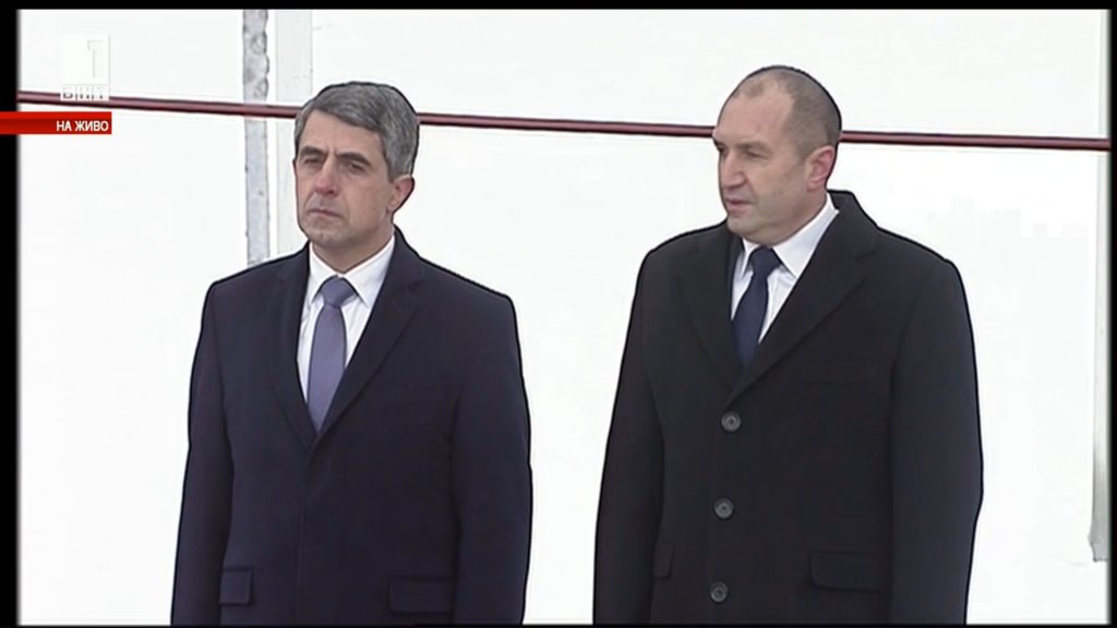 румен радев, росен плевнелиев, встъпване в длъжност