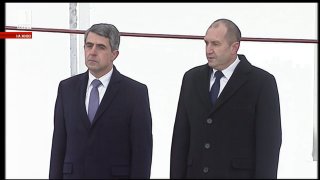 румен радев, росен плевнелиев, встъпване в длъжност