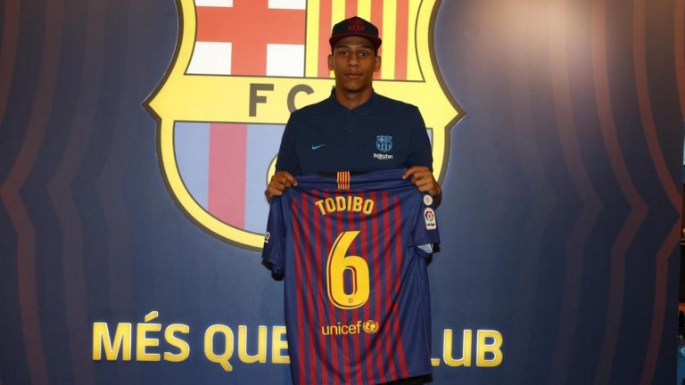 Жан-Клер Тодибо ще се превърне в шестия централен защитник на разположение на Ернесто Валверде в Барселона
