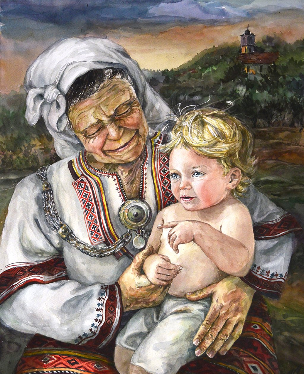 Баба и син 
