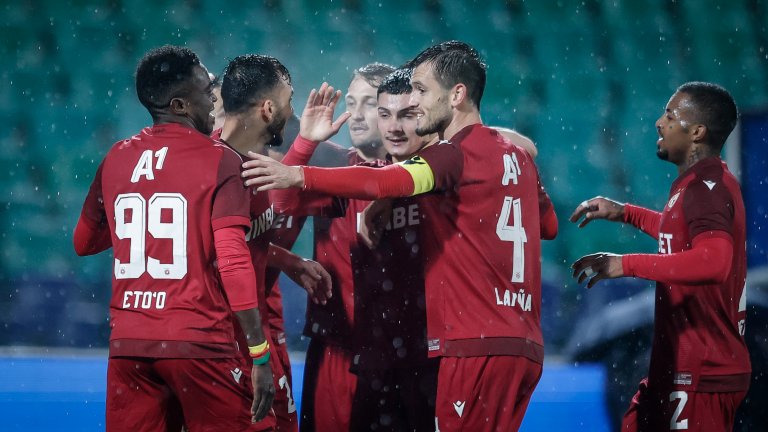ЦСКА си припомни как се вкарва и разби Берое с 5:1