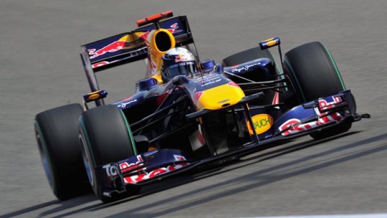 Болидът на Red Bull - RB6 има шанс да е най-бързата кола в Барселона