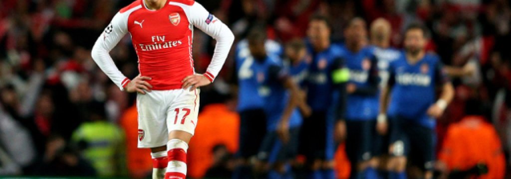 Arsenal-winger-Alexis-Sanchez-after-a-Monaco-goal