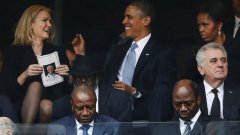 Мишел Обама не е искало да го пусне, знаейки, че премиерът на Дания Хеле Торнинг-Шмит ще е там