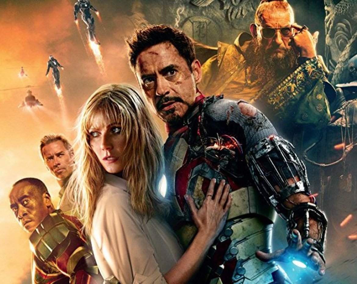 7. Iron Man 3 (Железният човек 3, 2013)

Железният човек трябваше да се изправи срещу своя архивраг от комиксите - мистериозния Мандарин. Всичко сочеше, че ни чака добър филм - режисьор беше Шейн Блек (Смъртоносно оръжие), а тази версия на Мандарина очевидно беше инспирирана от международните терористи по света. В крайна сметка се получи нещо, което в твърде малка част беше филм за Железния човек, а "голямата изненада" се оказа по-скоро голямо разочарование за много зрители. Филмът има своите качества, но като цяло е сред най-слабите от MCU.