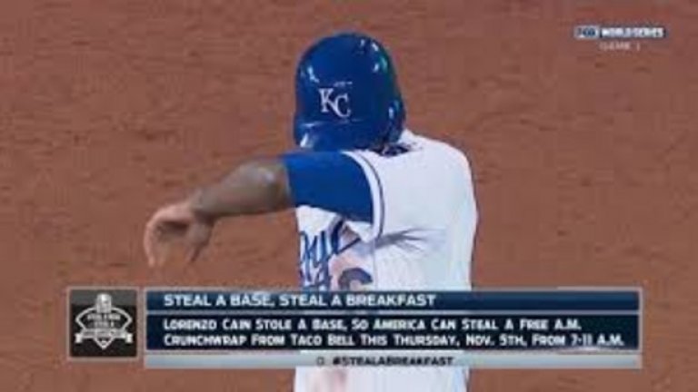 И разбира се – в бейзбола, в изпълнение на Лоренцо Кейн