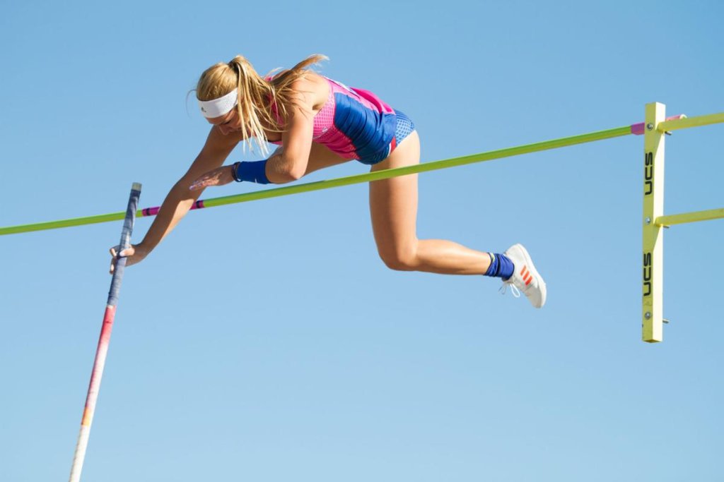 pole vaulting