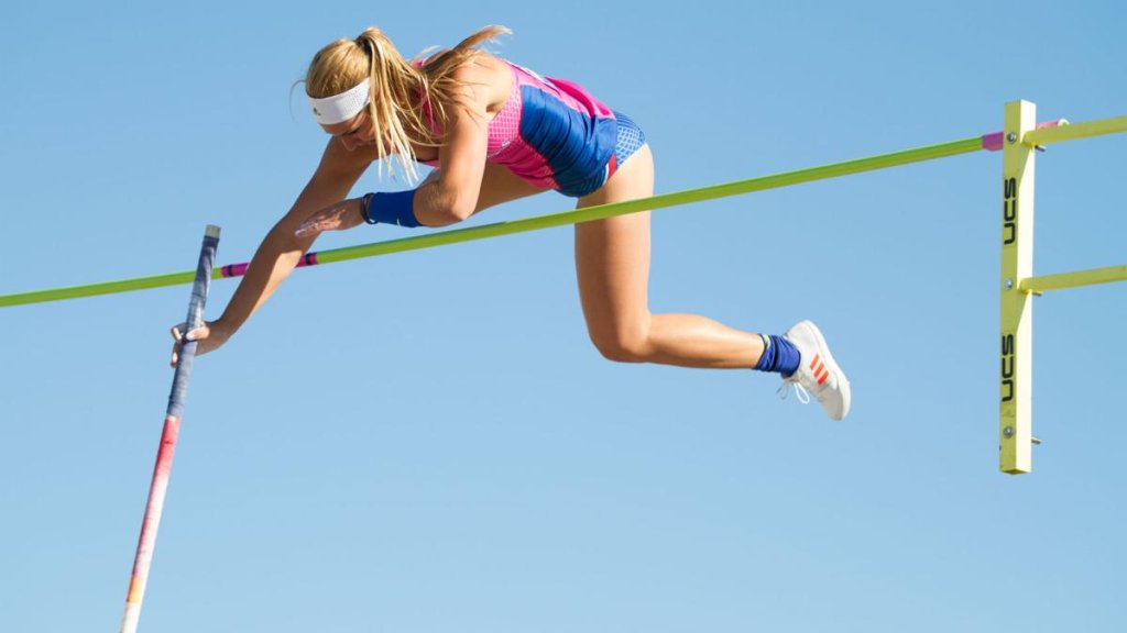 pole vaulting