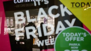 Shoppers During The 2015 Black Friday Sales