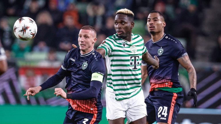 Лудогорец отново беше повален от Ференцварош и отпадна от Лига Европа