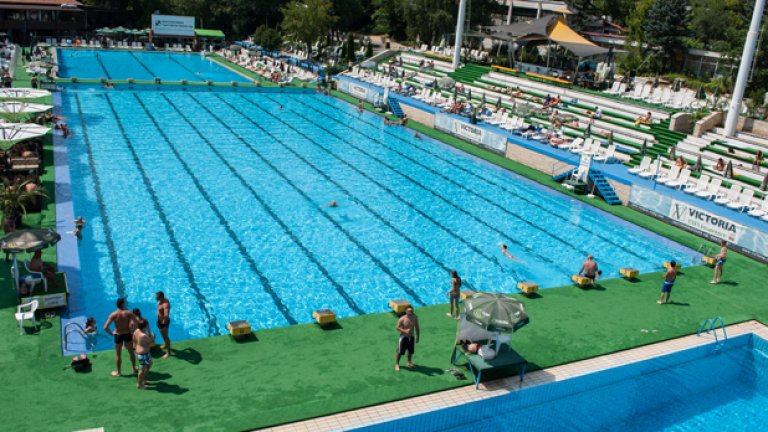 Трите басейна в комплекс "Диана" са с различна дълбочина