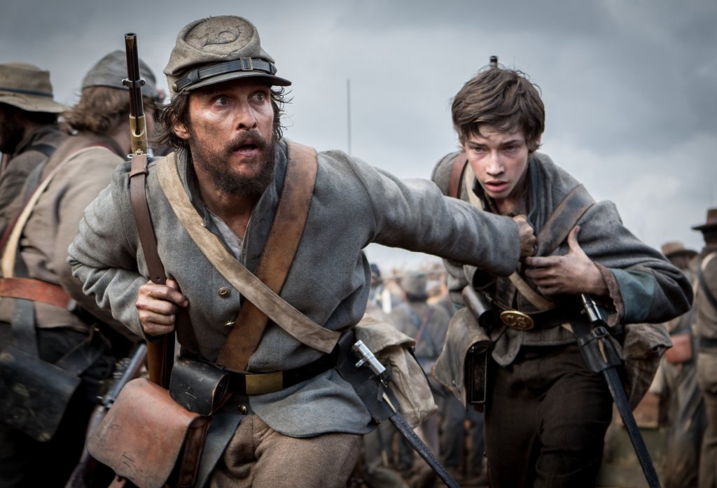 Free State of Jones 
Ленърд Хартман пише истинската история на беден фермер от Мисисипи, който събира група от доброволци, за да се изправи срещу армията на Конфедерацията по време на Гражданската война в Щатите. Неговият роман е филмиран от Гари Рос