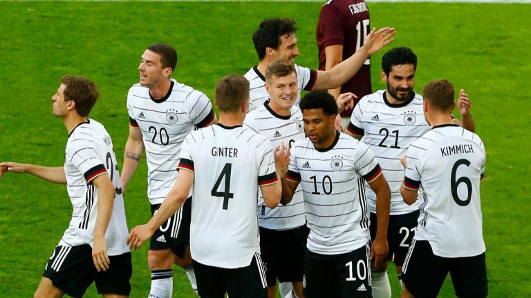 Германия уплаши конкуренцията с гръмко 7:1 преди Европейското
