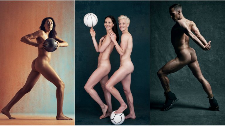 Специалисти коментират, че фотосесиите на голите атлети са забележителни.

Вижте ги в галерията.