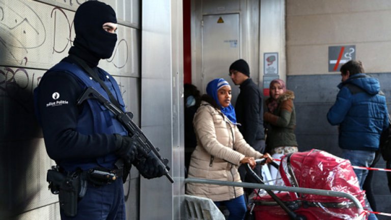 Мащабна полицейска операция в Брюксел