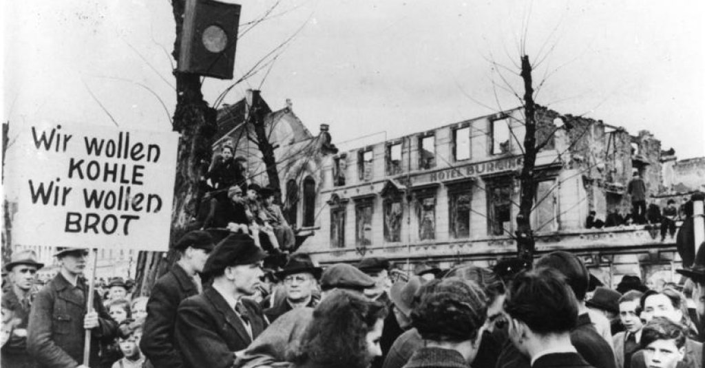 Krefeld, Hungerwinter, Demonstration