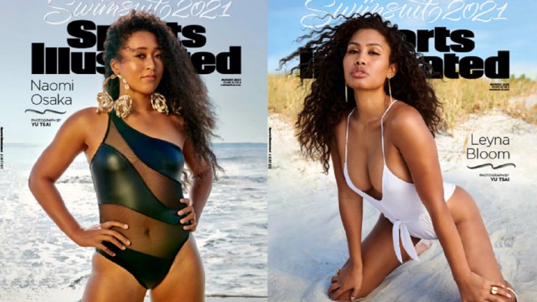 Наоми Осака изгря на корицата на броя по бански на SI, заедно с транс жена