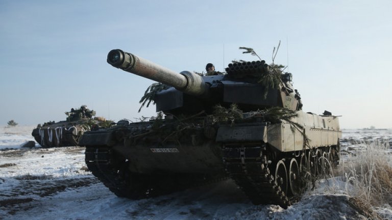 Леопард 2 - Германия разполага с 225 машини на въоръжение