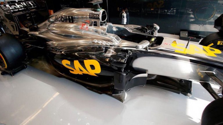 SAP e официален партньор на Макларън във Формула 1 и отговаря за измерването и съхранението на всички данни. 