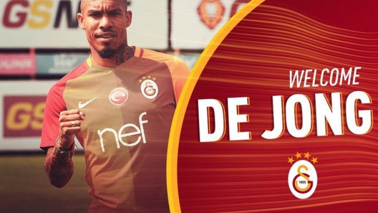 Има сделка: Галатасарай привлече Найджъл де Йонг от ЛА Галакси. 31-годишният холандски полузащитник подписа двугодишен договор с турския тим.