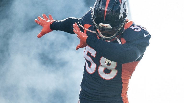 Вон Милър от Денвър Бронкос