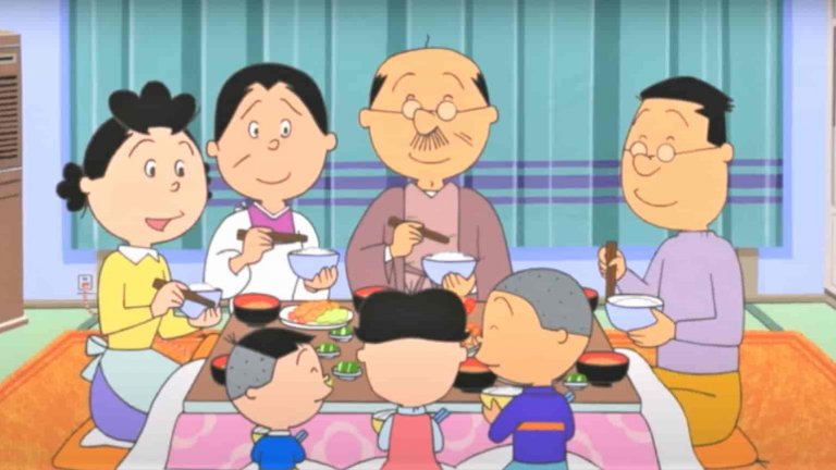Sazae-san
Вероятно не сте го чували, нито пък сте го гледали, но Sazae-san представлява цяла епоха в японската телевизия. А и държи рекорда на Гинес за най-продължителната анимация с първи епизод през 1974 г. Знаем, че си мислехте, че е The Simpsons, но не е. Sazae-san разказва историята на г-жа Сазае и нейното семейство в контекста на следвоенна Япония. Макар и да е насочен към детската аудитория, сериалът всъщност често разглежда сериозни социални въпроси, свързани с феминизма в японското общество.