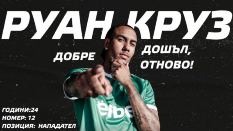 Лудогорец си върна бразилски голаджия