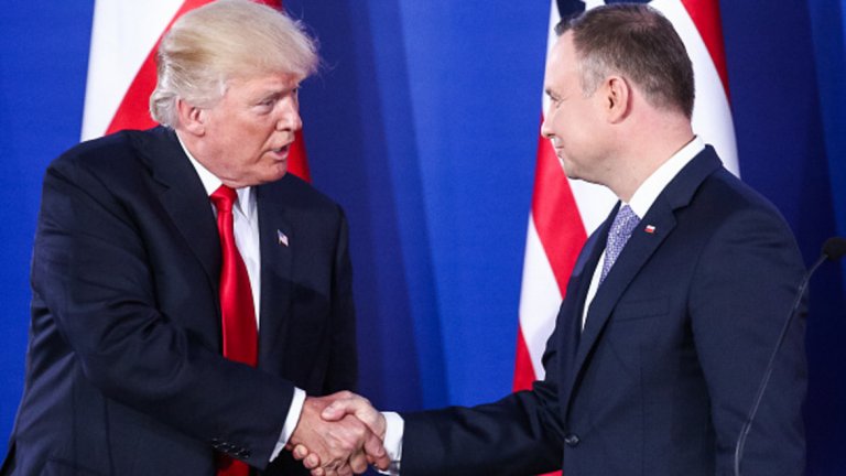 Американският президент Доналд Тръмп се обяви за по-голямо сътрудничество между САЩ и страните на Балтийско, Черно и Адриатическо море.