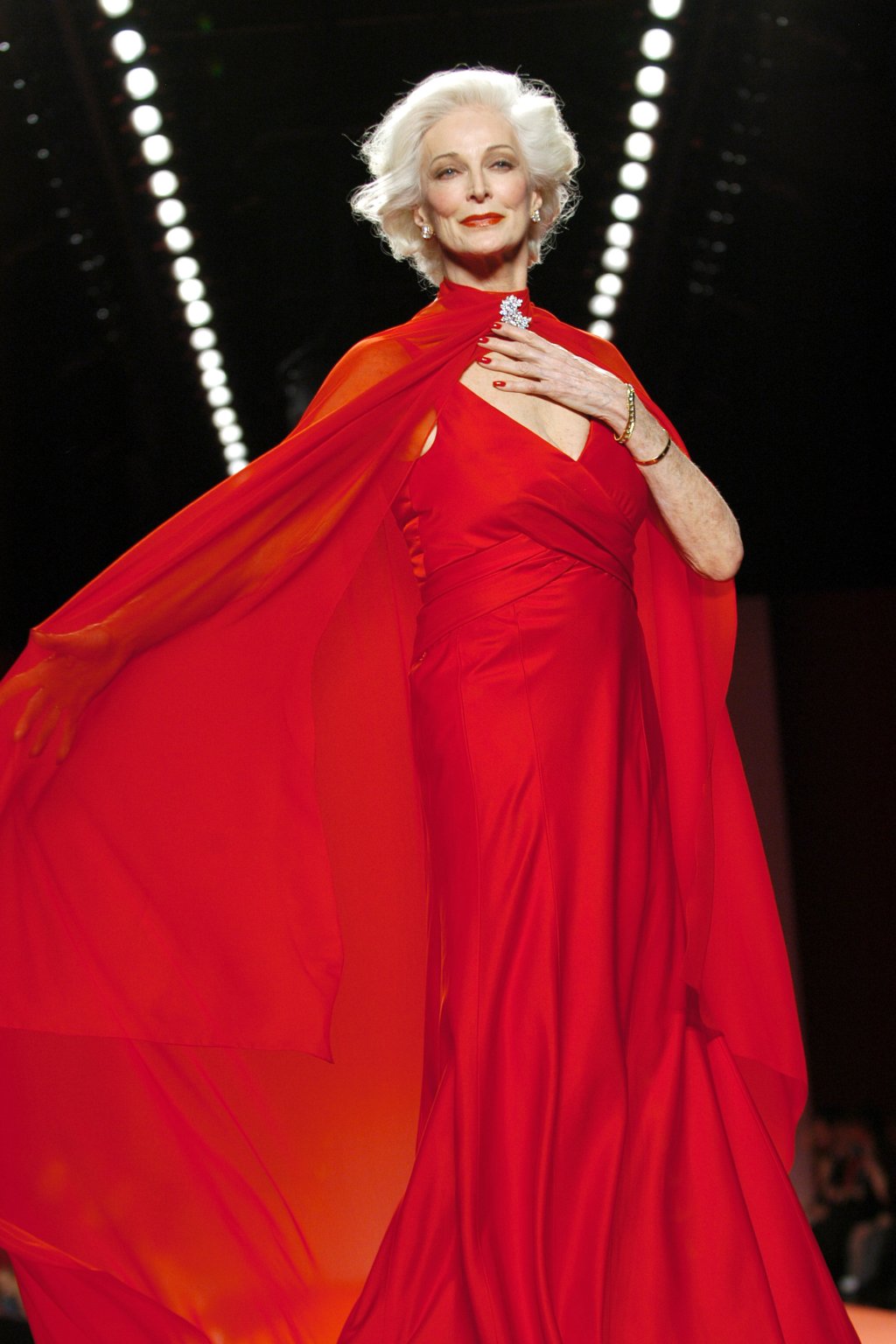 Olympus Fashion Week Fall 2005 - Heart Truth Red Dress Collection - Backstage and Runway