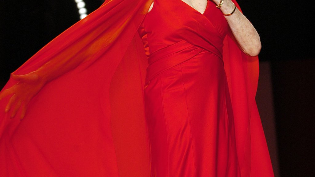 Olympus Fashion Week Fall 2005 - Heart Truth Red Dress Collection - Backstage and Runway