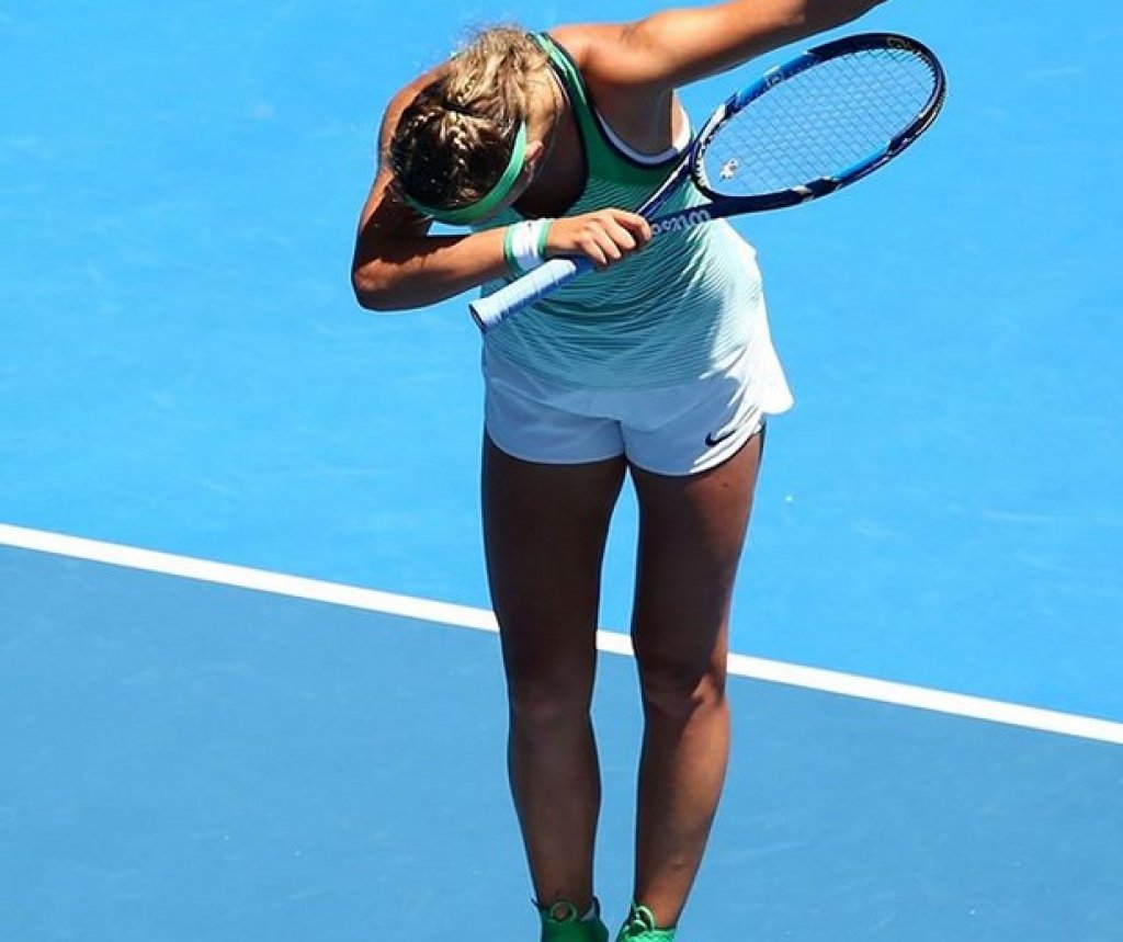 Dab-ването на Виктория Азаренка, което стигна дори до корица на официалния профил на Australian Open във Facebook.