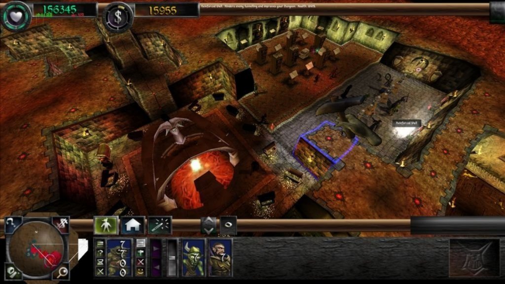 Dungeon Keeper
Dungeon Keeper е легендарна стратегическа игра, в която играчът изгражда и управлява подземия с намерението да попречи на героите да ги освободят, докато унищожава своите конкуренти-демони. Това, което наистина отличава Dungeon Keeper от другите подобни стратегии, е изтънченото - и почти перверзно - чувство за хумор. Играта леко ви подтиква да измъчвате, убивате или крадете от всеки, който ви се противопоставя и дори да тормозите и злоупотребявате със своите слуги за да ги накарате да работят по-бързо.
Тук откриваме даже по-дълбока жестокост и мотивация за ужасните дела, която липсва в повечето други игри в тази класация. Защото на практика ви е дадено разрешение да прекарвате жертвите си през продължителни страдания и мъчение, а не просто да ги елиминирате.