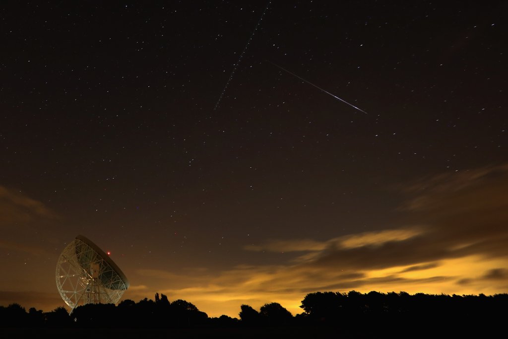 Meteor Shower Over The United Kingdom