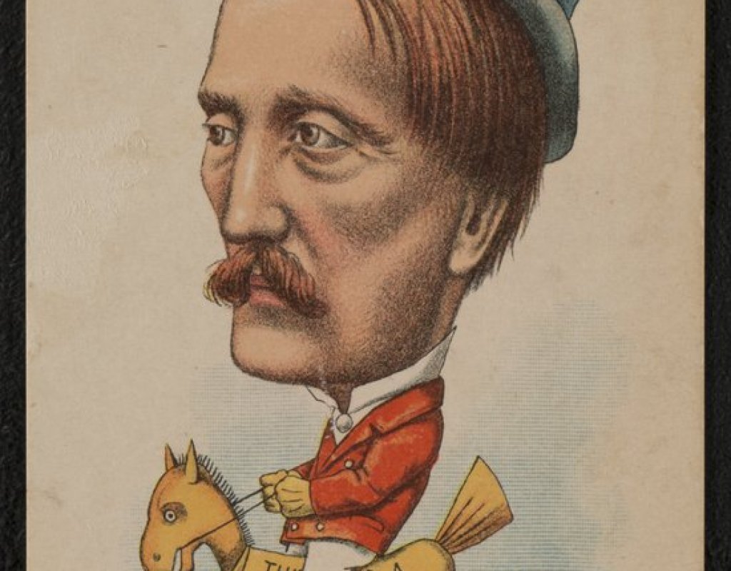 Every_Man_Rides_His_Own_Hobby,_trade_card,_Kash,_H._Bergh