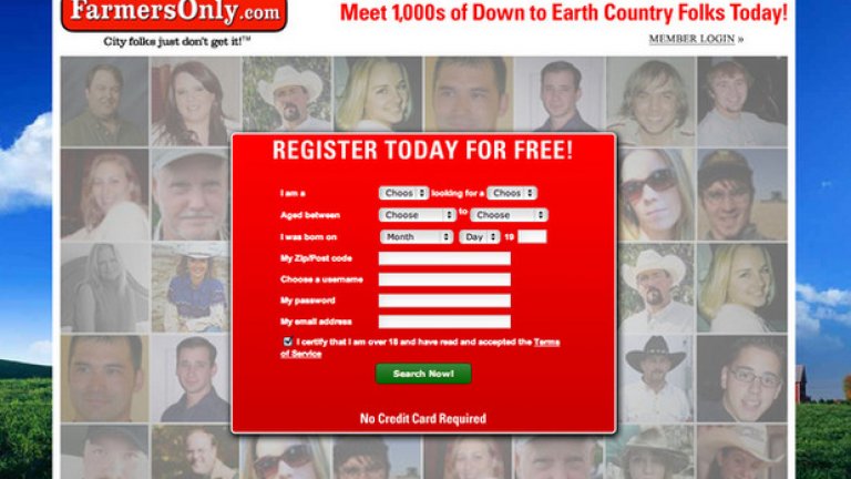 FarmersOnly.com - какво по-специфично от това?