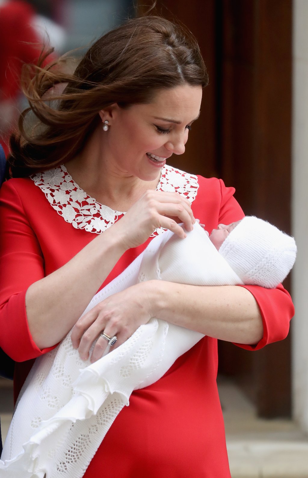 The Duke &amp; Duchess Of Cambridge Depart The Lindo Wing With Their New Son