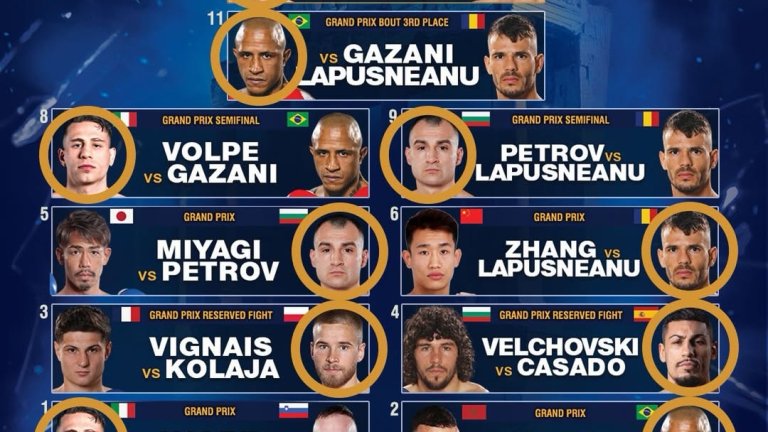 Анджело Волпе е големият SENSHI Grand Prix шампион в категория до 70 кг