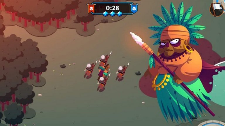 Battleplans (iOS, Android)
Стратегиите в реално време се оказаха изненадващо популярни сред мобилните геймъри, затова не можем да пропуснем и Battleplans - една безплатна игра с грабваща окото графика, която ви предлага доказан геймплей. Тук ще развивате нови единици, ще водите битки, ще ъпгрейдвате героите си и ще се борите както с други играчи, така и с часовника, който неумолимо отброява секундите до края. В Battleplans трябва не само да печелите битките, но и да го правите бързо и добре. Играта вече е налична и може да я свалите веднага.