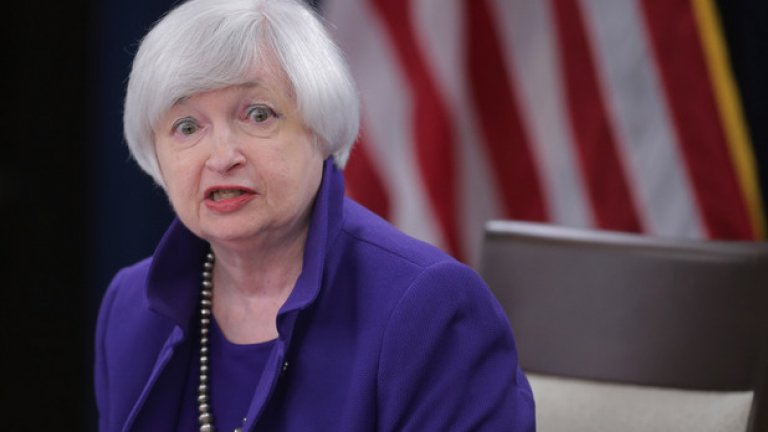 Ръководителят на Федералния резерв Джанет Йелън