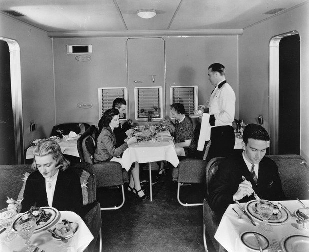 Още преди Втората световна война е съществувал респект към нормалното хранене на борда
