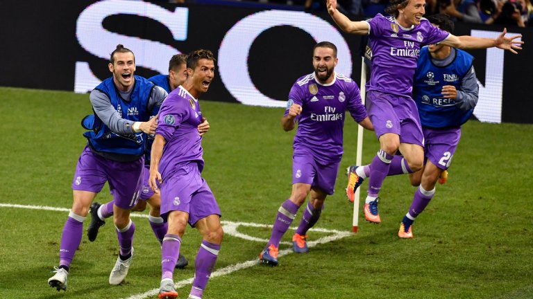 Ювентус - Реал Мадрид - общ резултат 1:2
Първи мач: Ювентус - Реал Мадрид 1:1
Втори мач: Реал Мадрид - Ювентус 1:0 