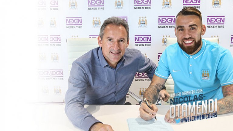 6. Николас Отаменди – от Валенсия в Манчестър Сити – 44,60 млн. евро