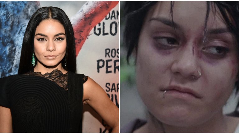 Ванеса Хъджинс в Gimme Shelter
Хъджинс е сред звездите на Disney, които сериозно се постараха да избягат от персоната на тийн принцеса, създадена им от компанията. Но вместо скандали с алкохол, наркотици и секс, актрисата пожертва външния си вид с роля, която максимално я отдалечава от красавицата в училищни мюзикъли. Става въпрос за драмата Gimme Shelter, в която Ванеса играе бременна и бездомна тийнейджърка, непомирисвала баня от седмици.