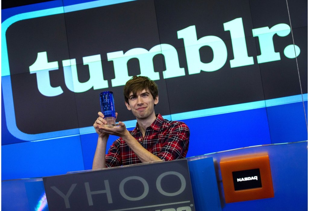 Дейвид Карп, основателят на Tumblr - платформата, която поле за изява на артистичните натури, която само за няколко години достига 170 милиона посетителя.