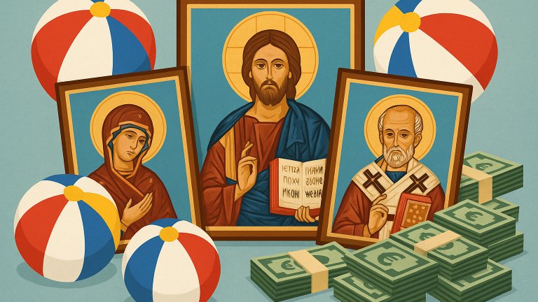 Няколко идеи за харчене на държавни пари, които се надяваме да не станат реалност (изображението е генерирано с ChatGPT, трябва да даваме пример на децата)