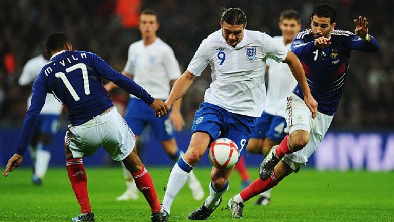 Анди Керъл има 3 мача и 1 гол за Англия и се надява да носи националната фланелка и на Евро 2012