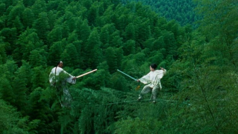 Crouching Tiger, Hidden Dragon / "Тигър и дракон" 
Колко филми за бойни изкуства имат награди “Оскар”? Е, щом даже и ние не знаем точно, значи със сигурност не са много. Това, което знаем обаче, е че Тигър и дракон има цели четири спечелени приза, наред с още шест номинации. Не е зле като за филм за хвърчащи майстори на меча, нали?