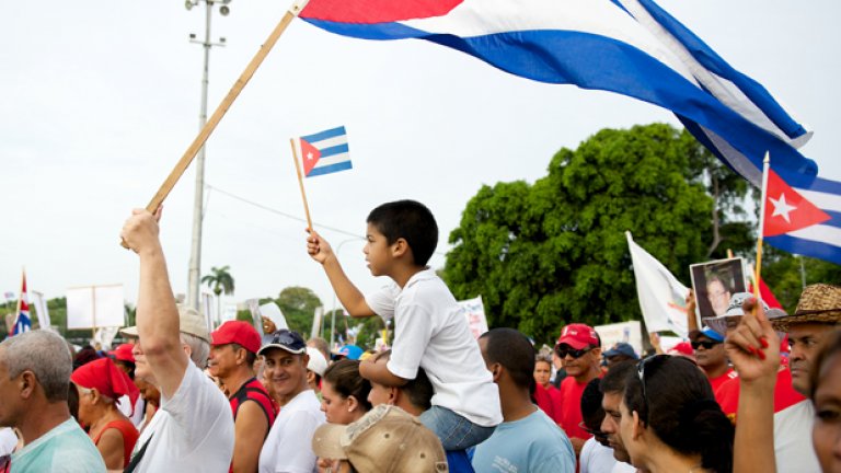 Кубинците все още манифестират