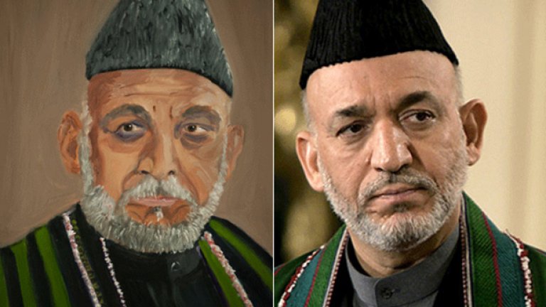 Афганистанският президент Хамид Карзай (Източник: вторият ред от резултатите на Google Images, чрез TopNews