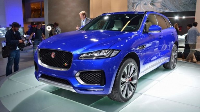 Плановете на Jaguar са с помощта на F-Pace годишната продукция на марката да надхвърли 200 000 автомобила